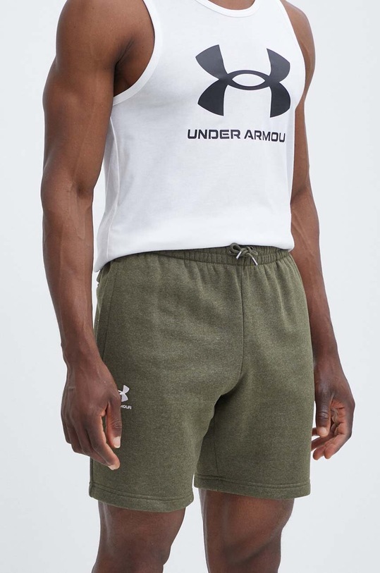 Under Armour pantaloni scurti tricotaj verde 1380377