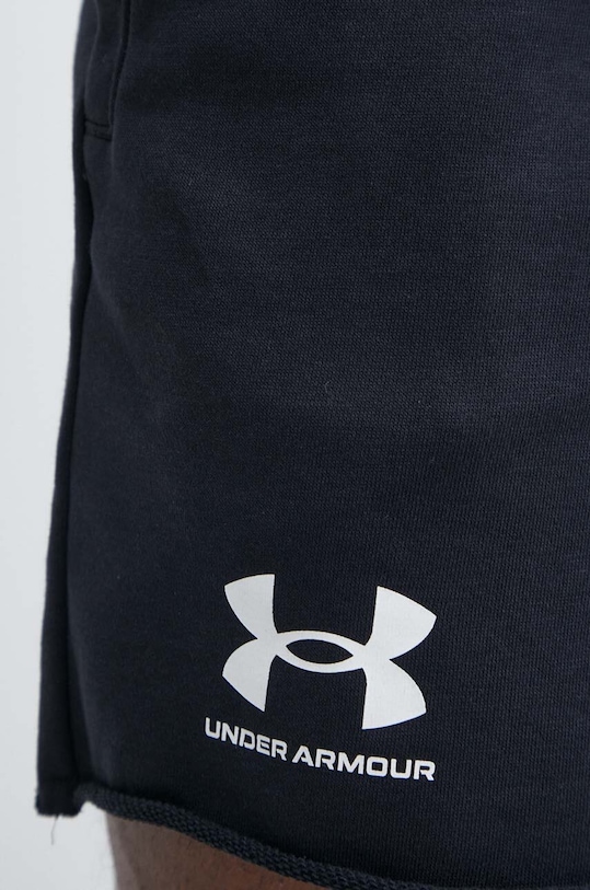 Under Armour pantaloni scurți de antrenament Rival negru 1382427