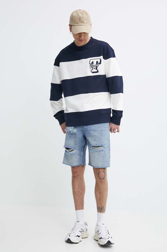 Karl Lagerfeld Jeans farmer rövidnadrág 241D1117 kék SS24
