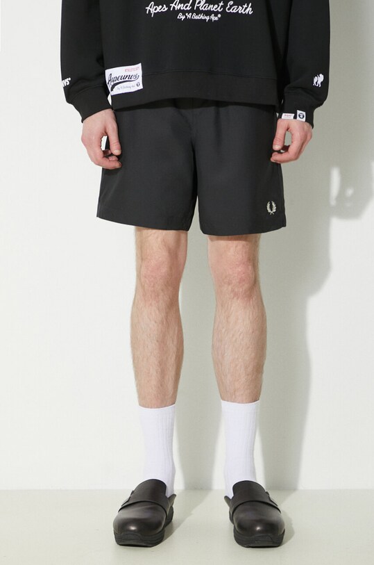 Fred Perry swim shorts Classic Swimshort black S8508.253