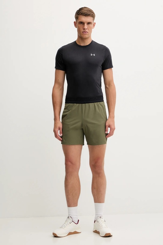 Under Armour szorty treningowe Peak 1376782 zielony AW25