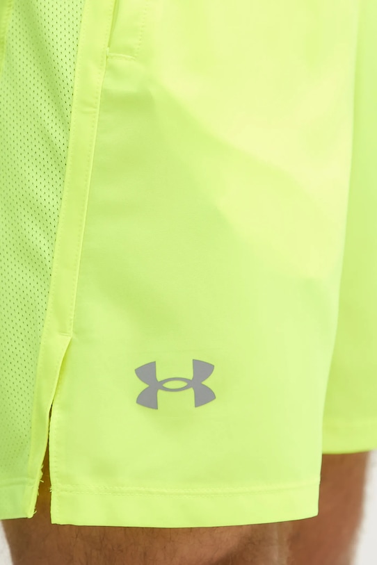 Къс панталон за бягане Under Armour Launch зелен 1382620