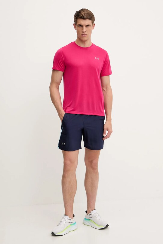 Under Armour pantaloni scurți de alergare Launch 1382620 bleumarin SS25