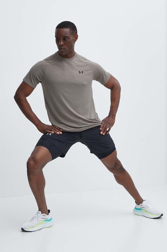 Under Armour pantaloni scurți de alergare Launch 1382641 negru SS24