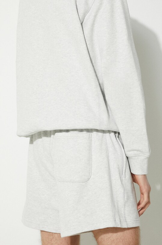 Îmbrăcăminte New Balance pantaloni scurti din bumbac MS41511AHH gri