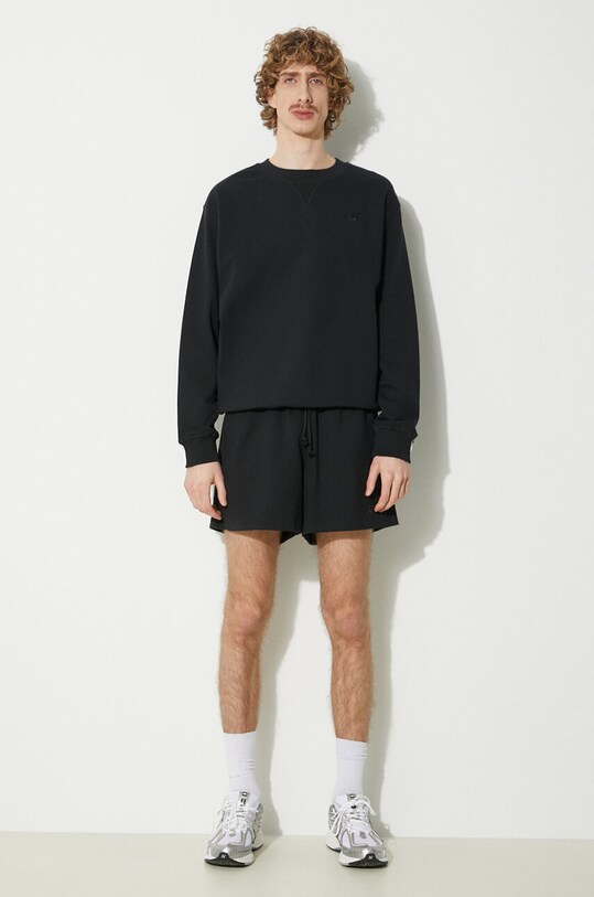 New Balance pantaloncini in cotone MS41511BK nero SS24