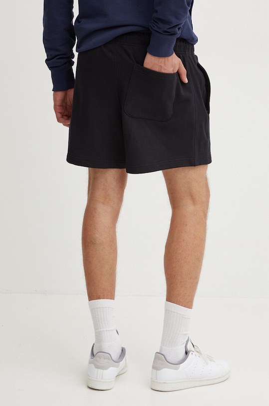 Îmbrăcăminte New Balance pantaloni scurti din bumbac MS41511BK negru