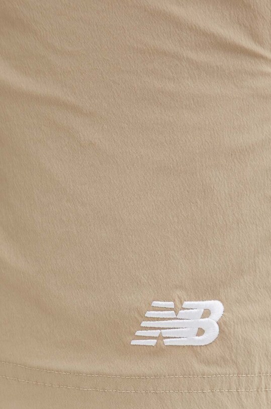 New Balance pantaloni scurți de antrenament Athletics Stretch bej MS41517SOT