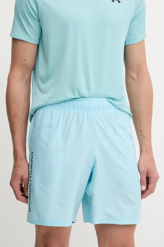 Under Armour pantaloni scurți de antrenament Tech panza albastru 1383356