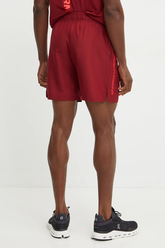 Îmbrăcăminte Under Armour pantaloni scurți de antrenament Tech 1383356 burgundia