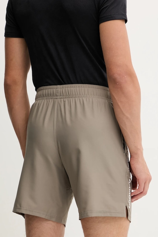 Îmbrăcăminte Under Armour pantaloni scurți de antrenament Tech 1383356 maro