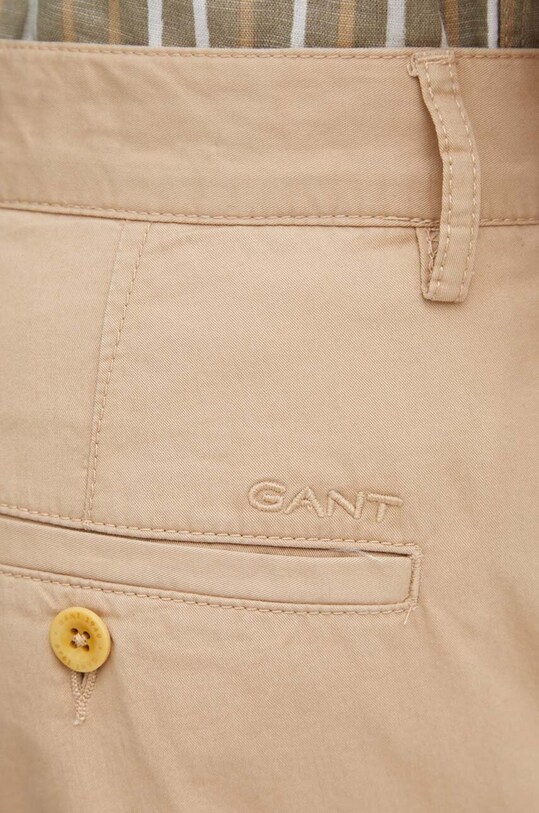 Одяг Бавовняні шорти Gant 205074 бежевий