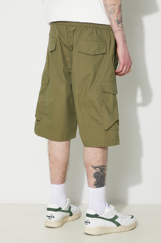 Одежда Шорты Universal Works Parachute Short 30159.OLIVE зелёный