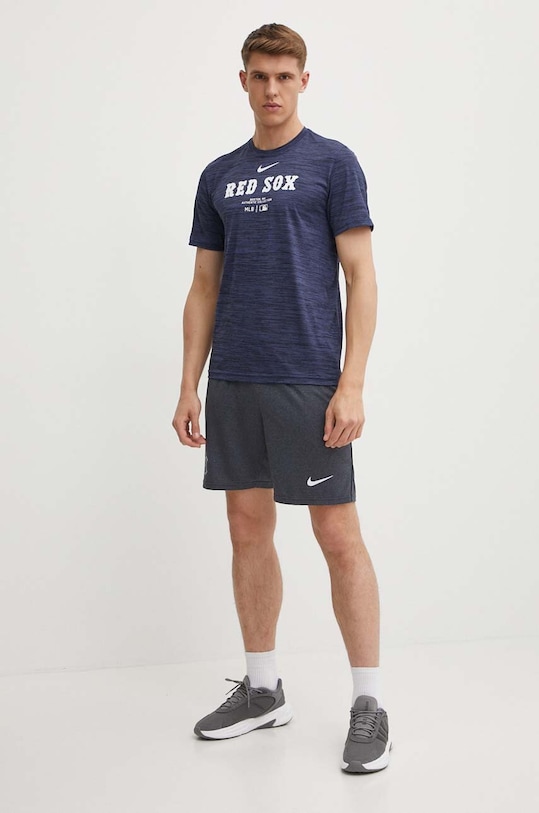 Nike pantaloni scurti New York Yankees 015E.11L5.NK.S0Z gri SS24