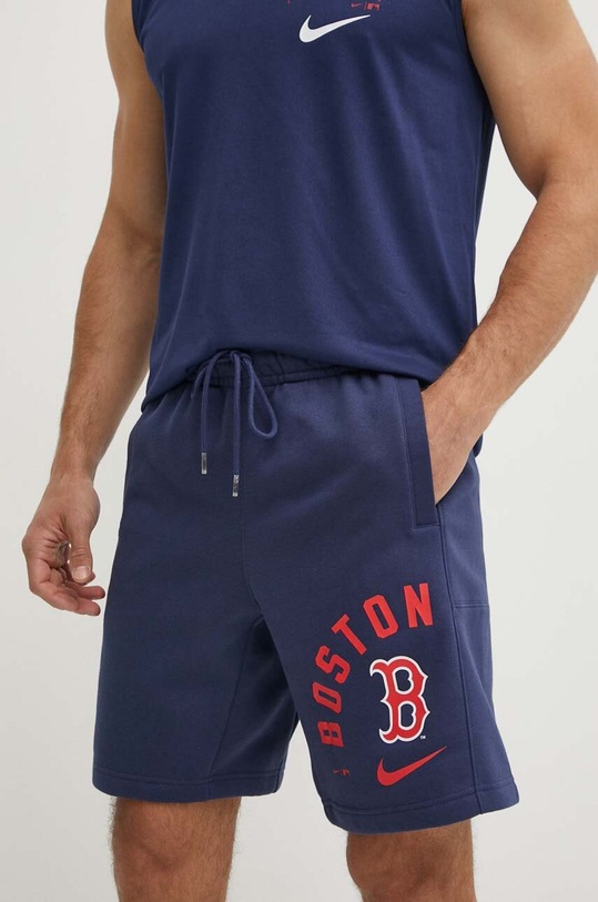 Nike pantaloni scurti Boston Red Sox tricotaj albastru 027D.160N.BQ.GXD