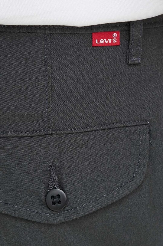 Bavlnené šortky Levi's sivá 23251