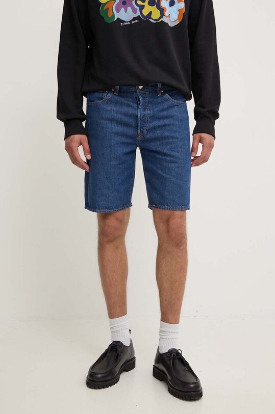 Levi's pantaloni scurti jeans jeans albastru 36512