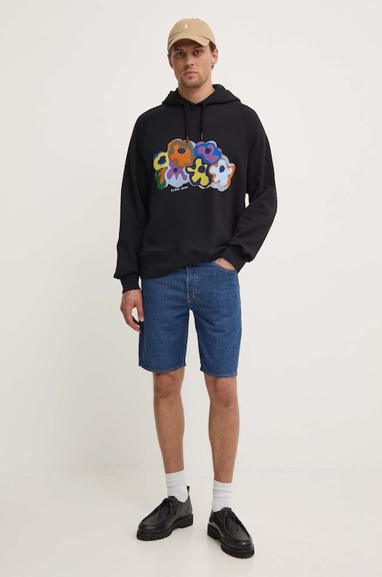 Levi's pantaloni scurti jeans 36512 albastru SS25