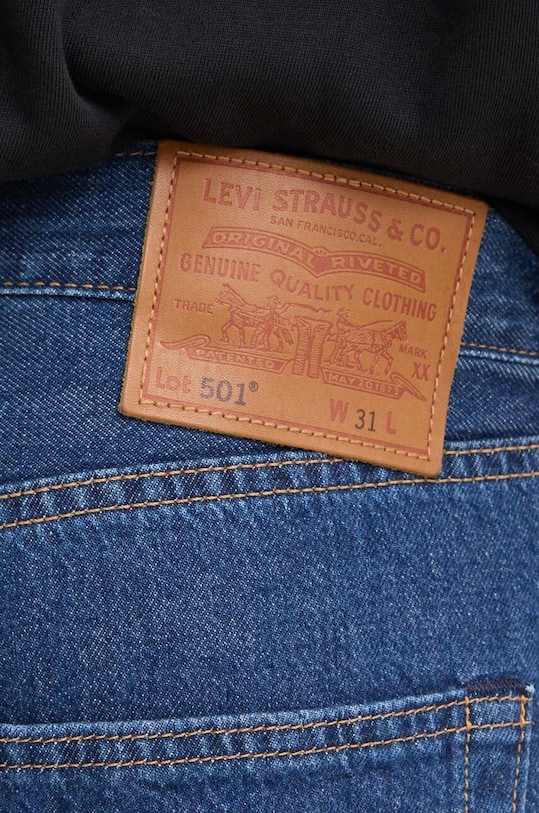 Levi's pantaloni scurti jeans 36512 albastru