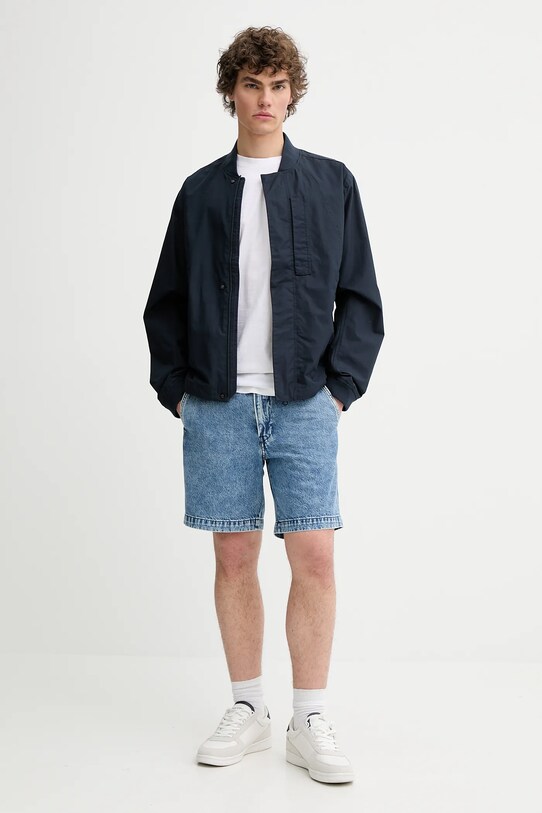 Levi's pantaloni scurti din bumbac A4661 albastru SS25