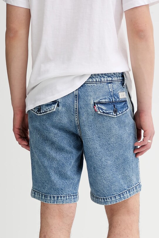 Îmbrăcăminte Levi's pantaloni scurti din bumbac A4661 albastru