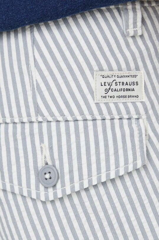 Levi's pantaloni scurti din bumbac gri A4661