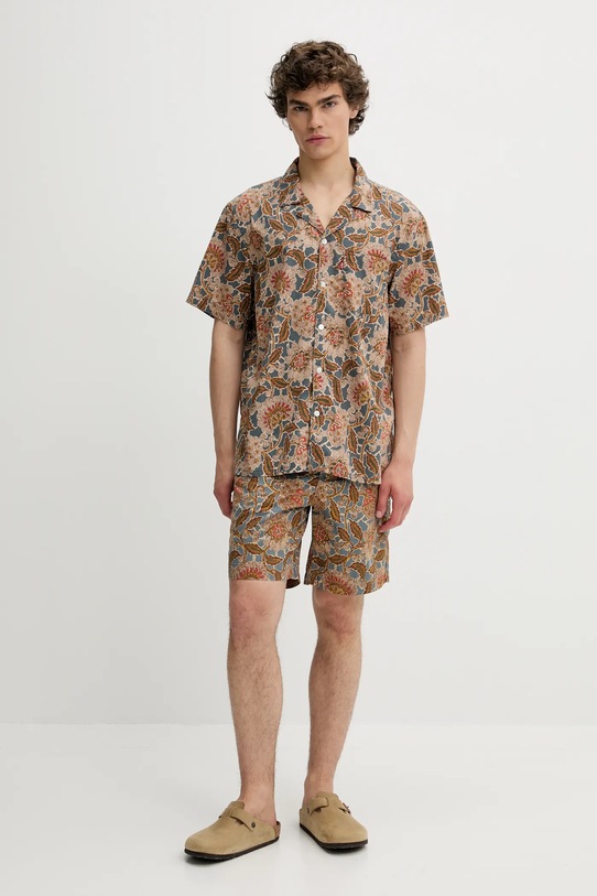 Βαμβακερό σορτσάκι Levi's A4661 πολύχρωμο SS25