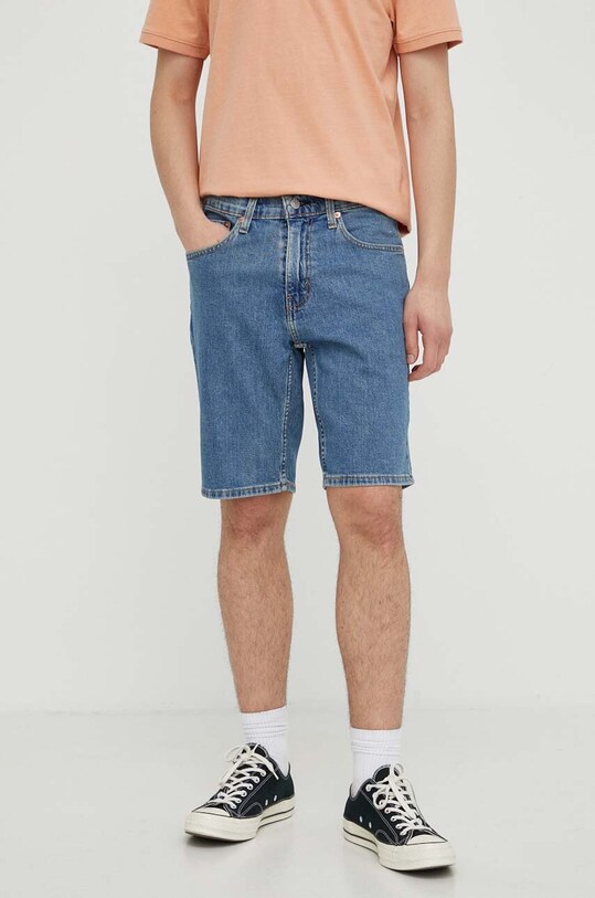 Levi's pantaloni scurti jeans A7219 albastru SS25