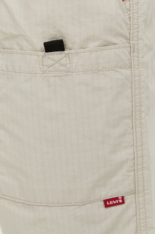 Levi's pantaloncini in cotone beige A7358