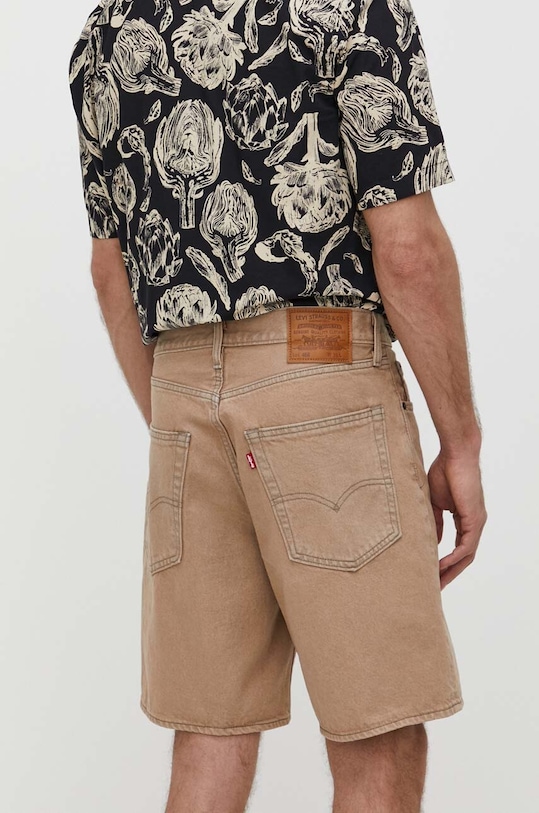 Oblečení Džínové šortky Levi's A8461 béžová