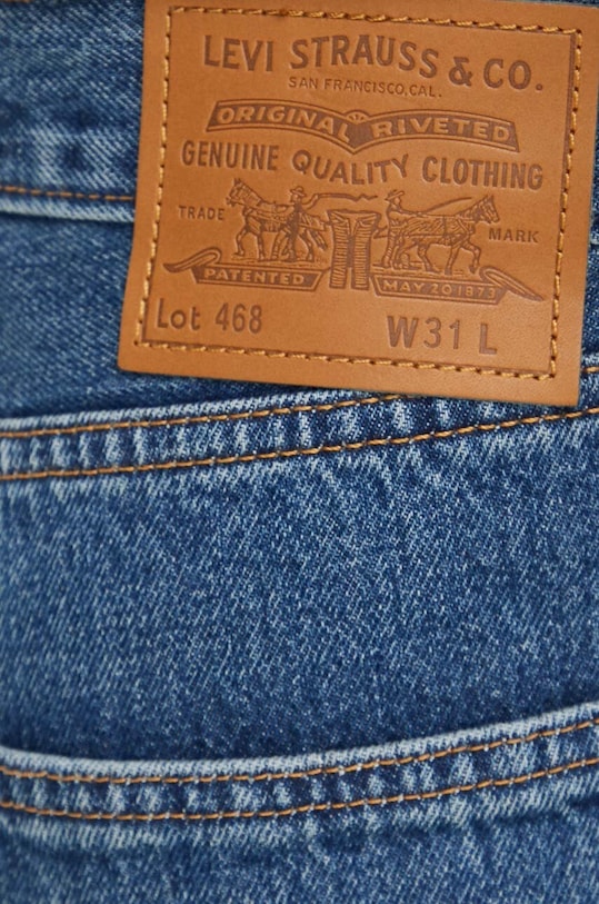 Levi's pantaloni scurți jeans albastru A8461