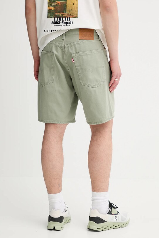 Odzież Levi's szorty jeansowe A8461 zielony