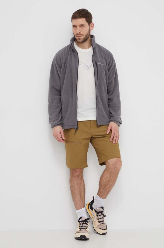 Montane pantaloni scurți outdoor TENACITY MTENS15 maro SS24