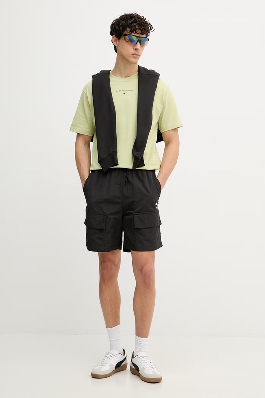 Puma къс панталон мъжки CLASSICS Cargo 624262 черен SS24