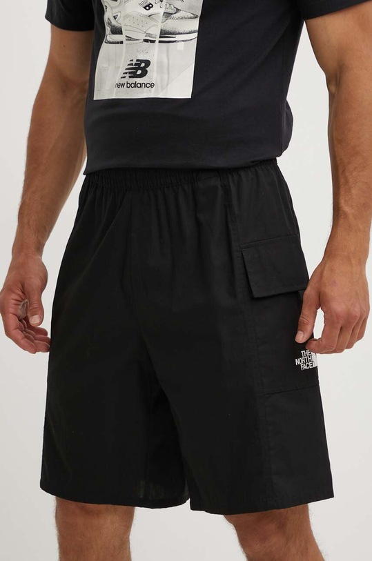 The North Face szorty bawełna czarny NF0A879BJK31