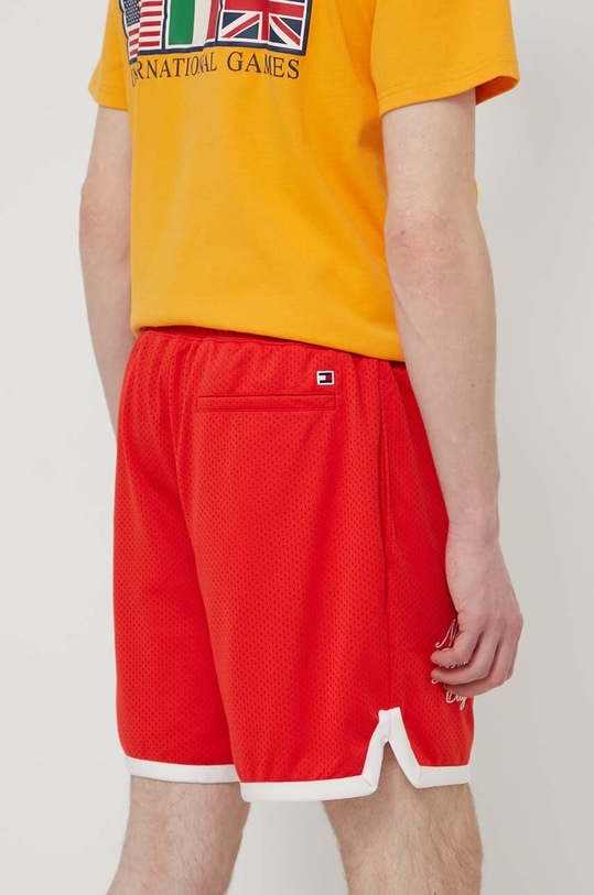 Oblečení Kraťasy Tommy Jeans Archive Games DM0DM19540 červená