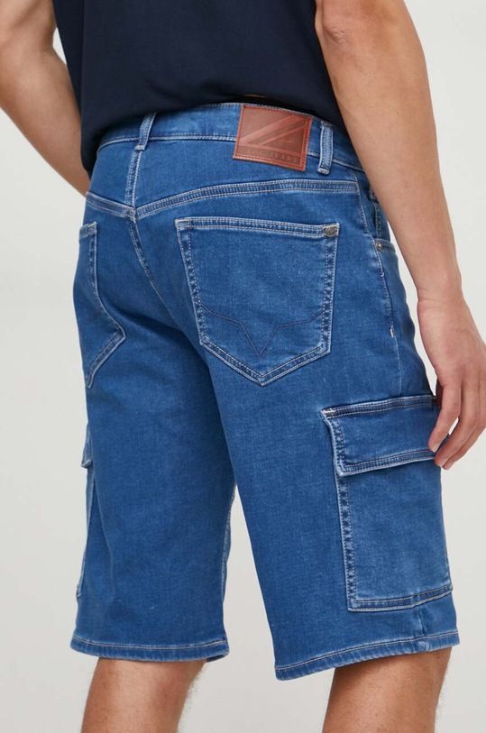 Îmbrăcăminte Pepe Jeans pantaloni scurti jeans PM801082 albastru