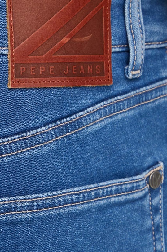 Pepe Jeans pantaloni scurti jeans albastru PM801082