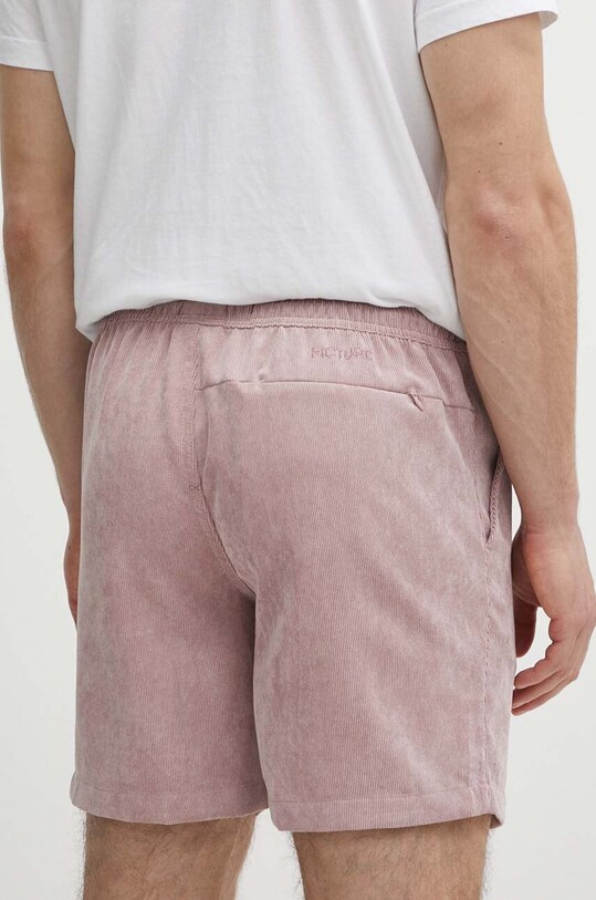 Îmbrăcăminte Picture pantaloni scurti din velur Dalvik MSH088 roz