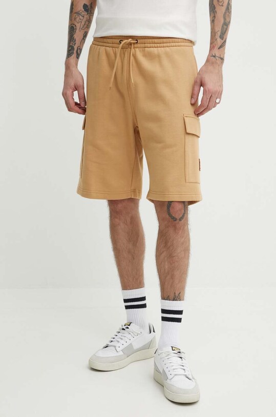Timberland pantaloni scurti tricotaj maro TB0A5RBTEH31