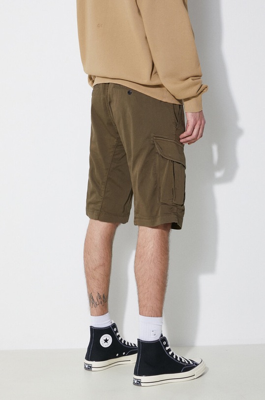 Clothing C.P. Company shorts Stretch Sateen 16CMBE116A005694G green