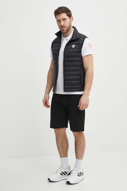 Бавовняні шорти Rossignol RLKMP21 чорний SS24