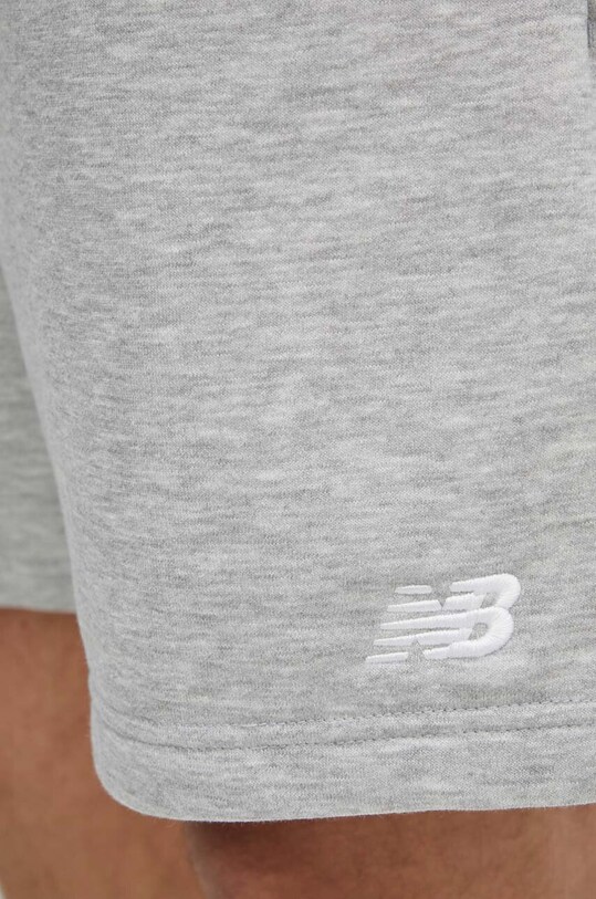 New Balance pantaloni scurti Sport Essentials gri MS41520AG
