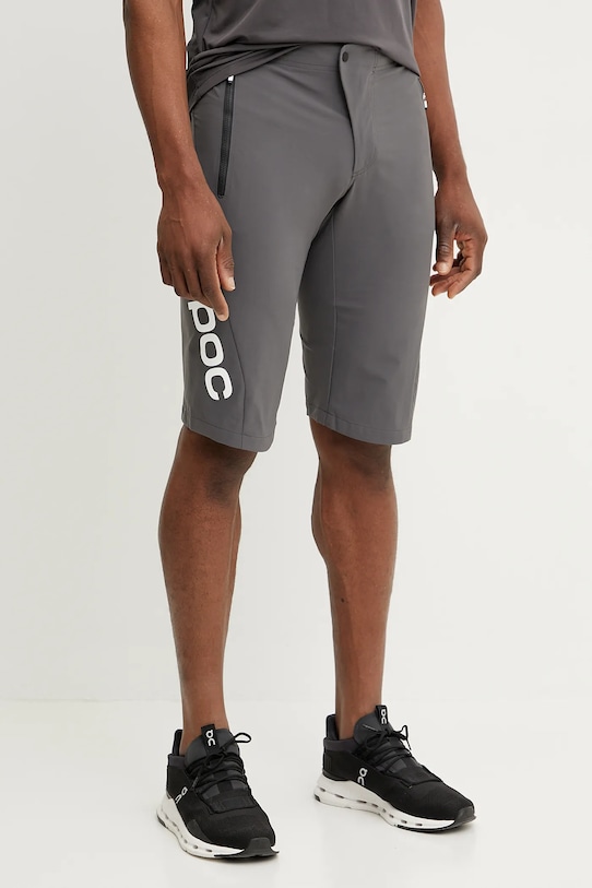 Велосипедные шорты POC Essential Enduro с эластаном серый 52835.