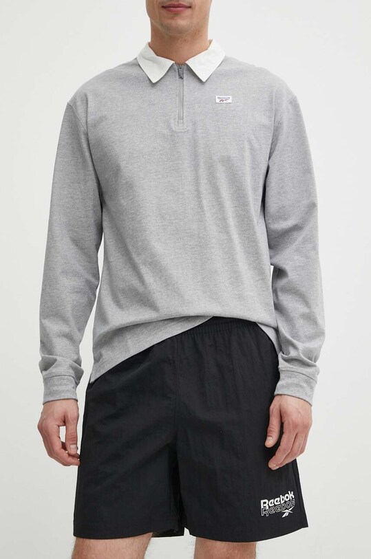 Шорти Reebok Brand Proud тканина чорний 100076381
