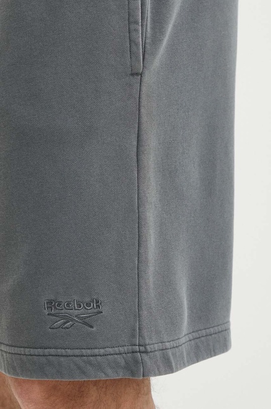 Reebok pantaloni scurti gri 100200153