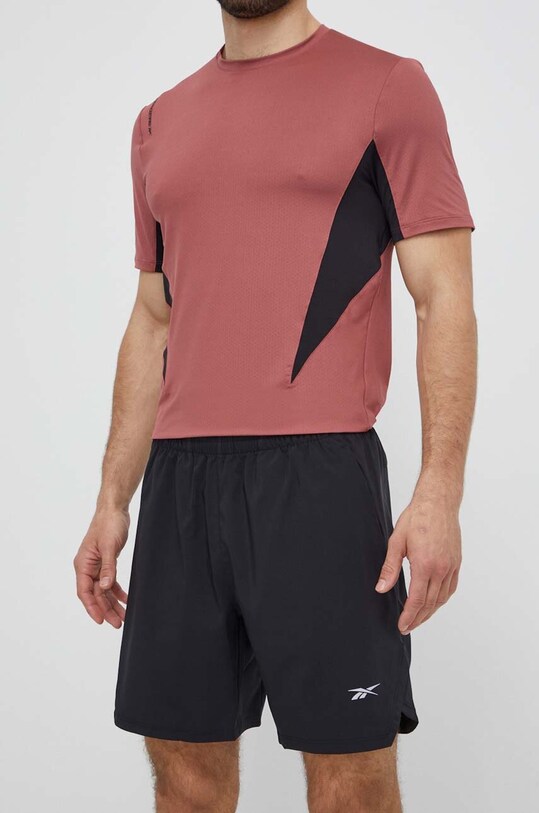 Reebok pantaloni scurți de alergare panza negru 100075393