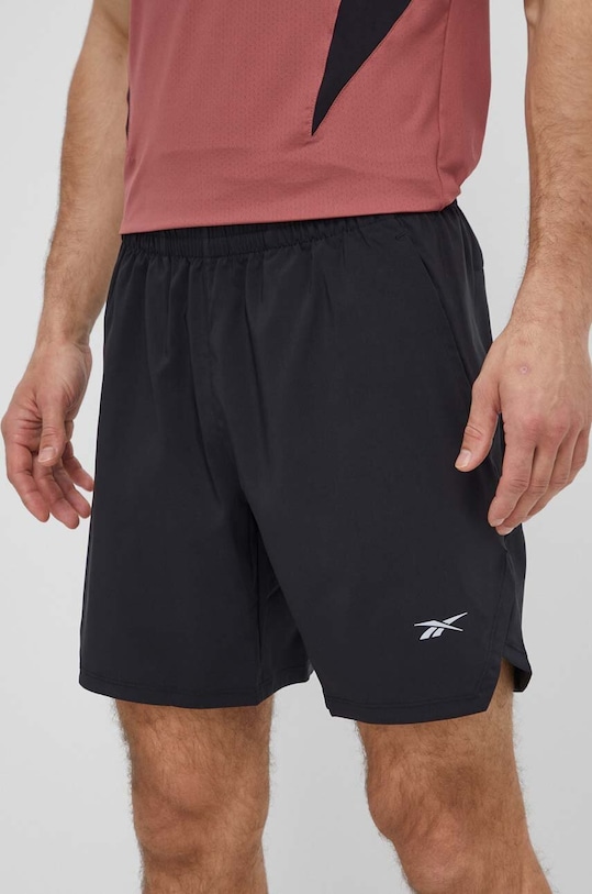 Reebok szorty do biegania czarny 100075393