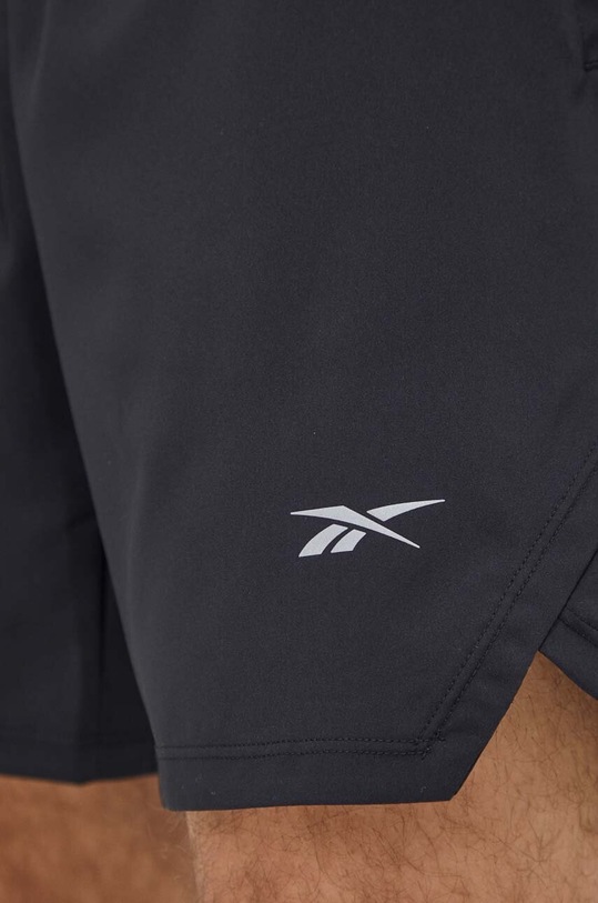 Reebok szorty do biegania 100075393 czarny