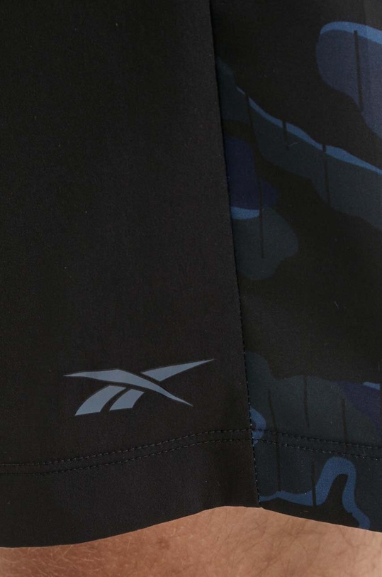 Reebok szorty treningowe Motion Camo czarny 100076394